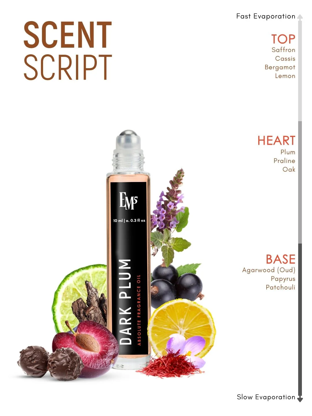 Dark Plum Perfume Roll-On - Image 4