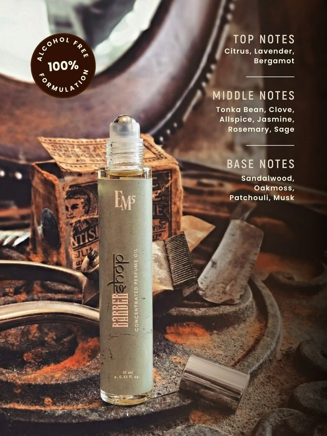 Barber Shop Perfume Roll-On - Image 4