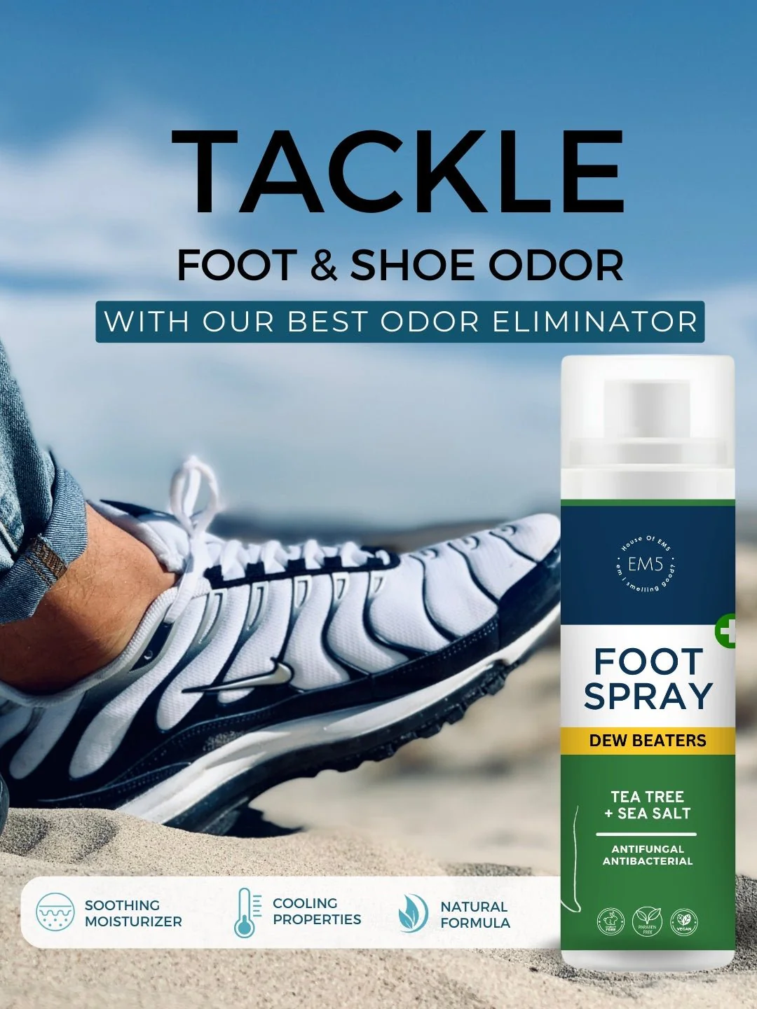 EM5™ Dew Beaters | Foot Spray | Pack of 2 - Image 5