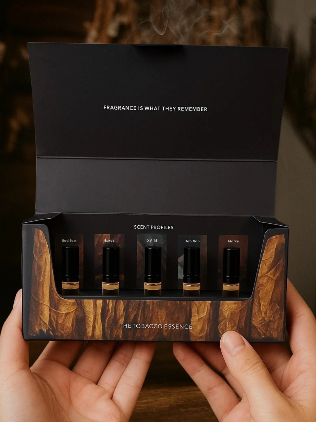 The Tobacco Essence Pack of 5 Perfumes - Image 3