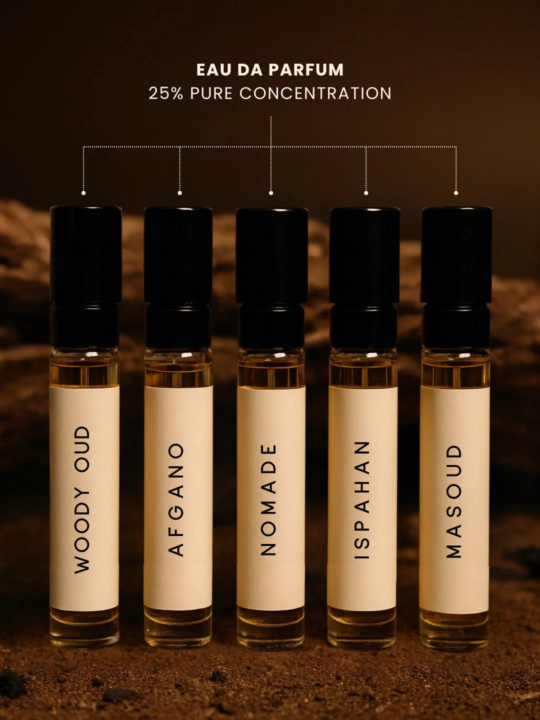Spirit of Wood & Oud Pack of 5 Perfumes - Image 2