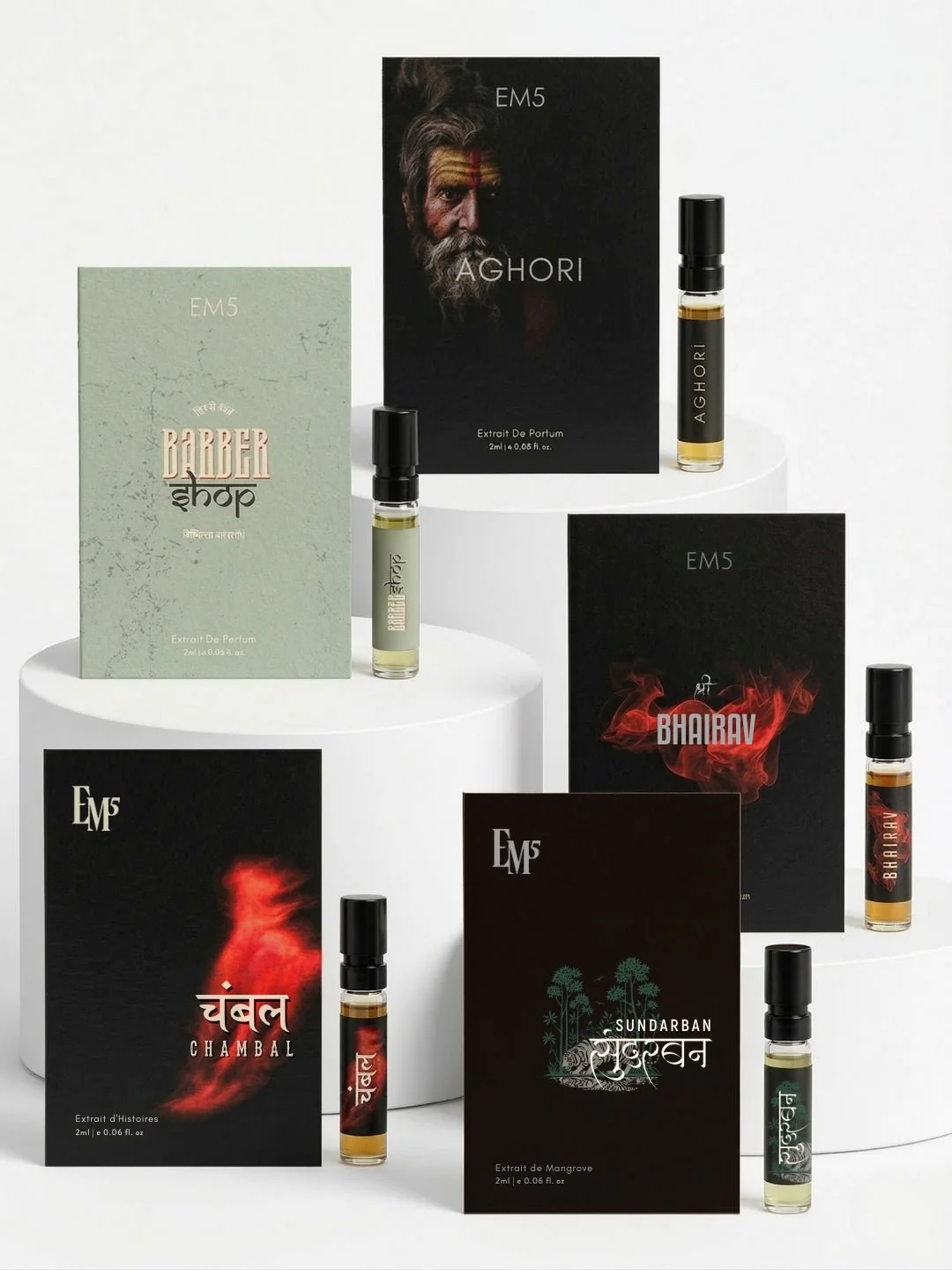 The Premium Masculine Scents Pack of 4 Perfumes - Image 2