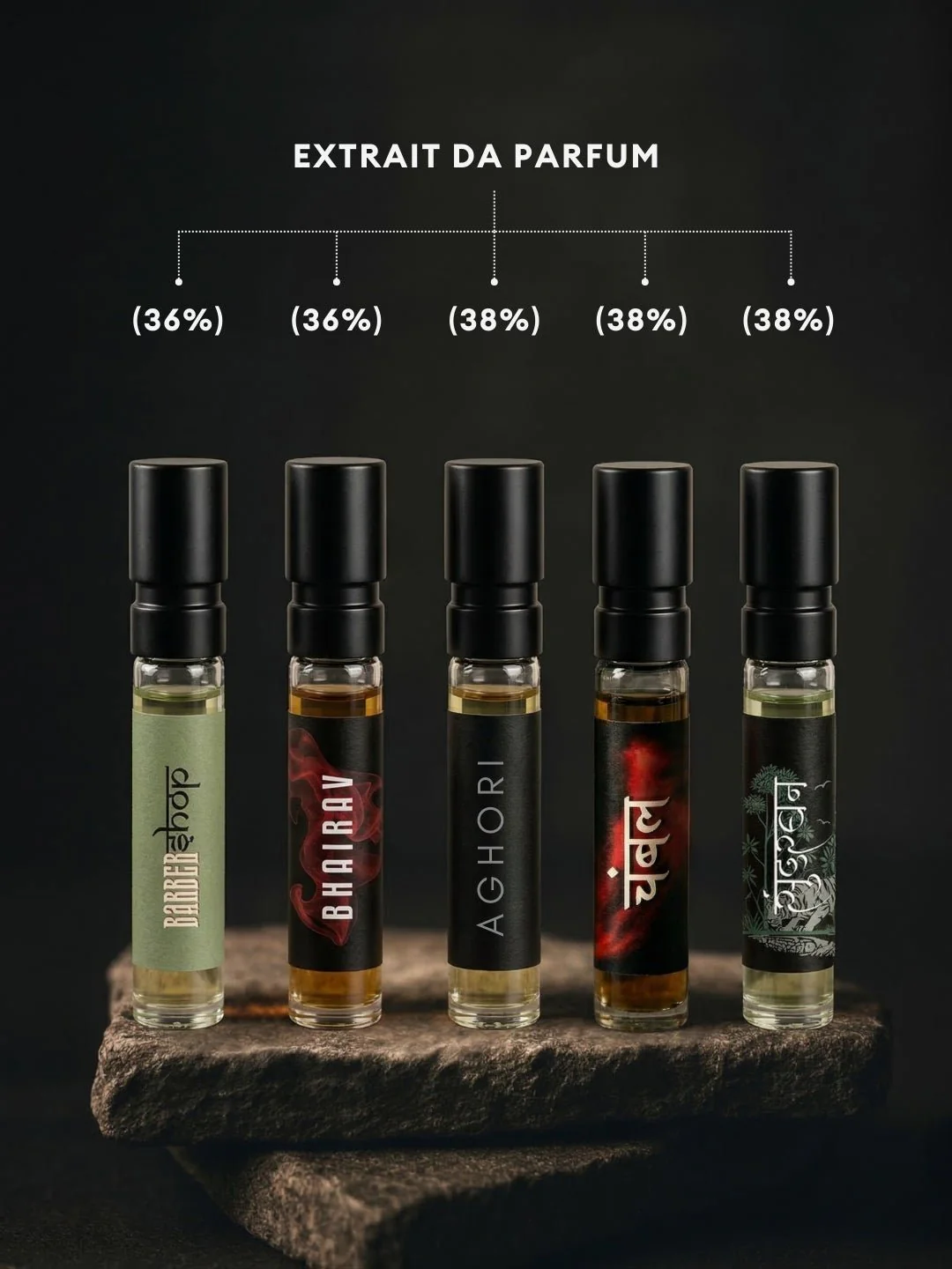 The Premium Masculine Scents Pack of 4 Perfumes - Image 3