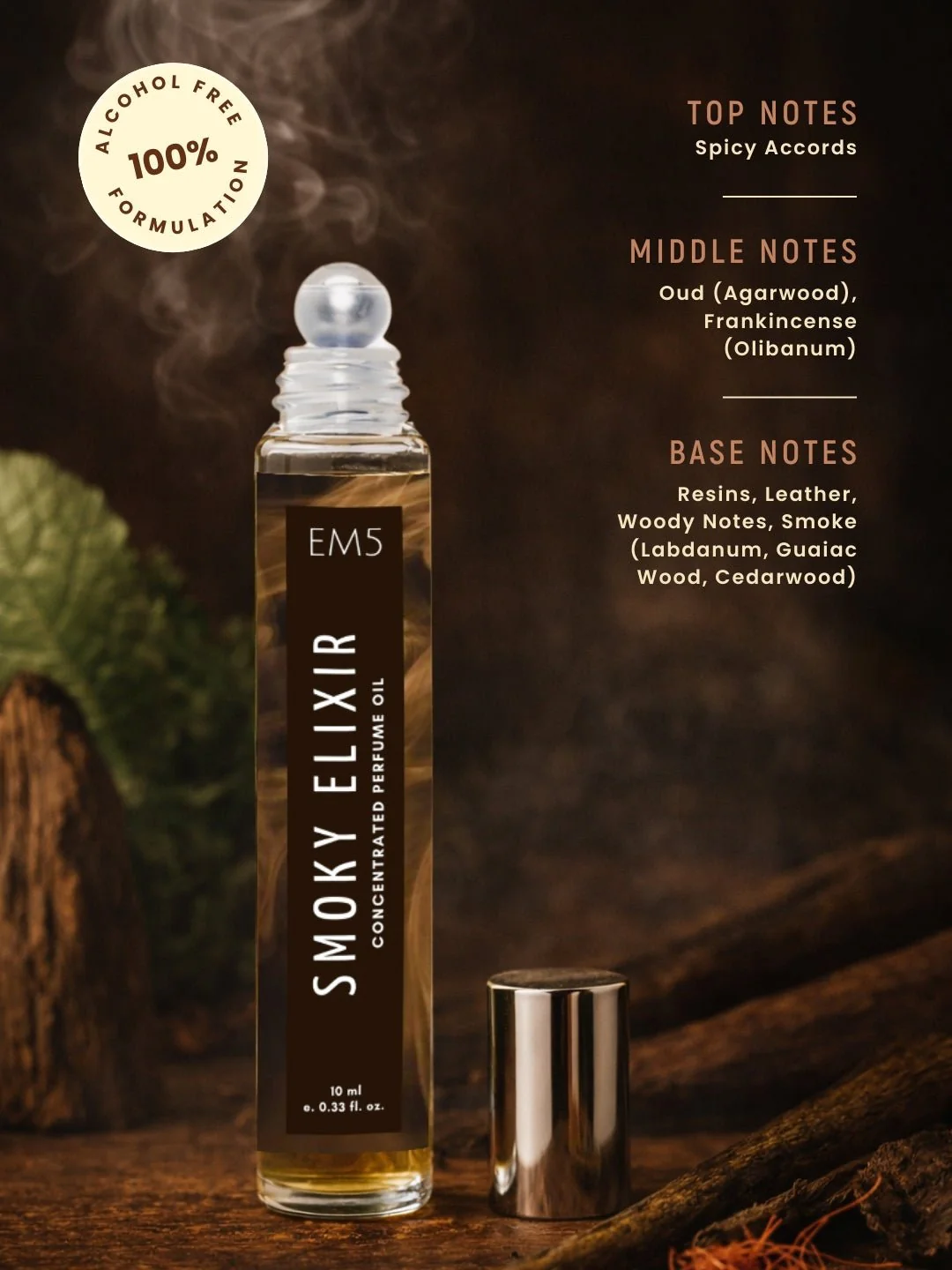 Smoky Elixir Perfume Roll-On - Image 3