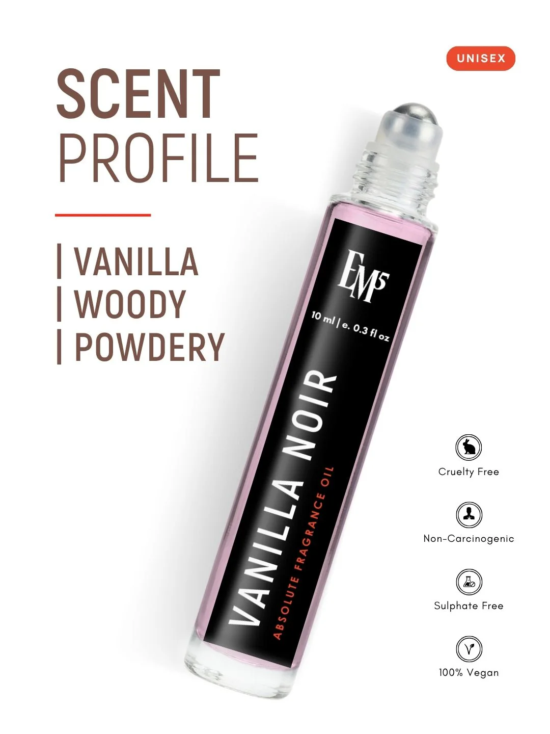 Vanilla Noir Perfume Roll-On - Image 3